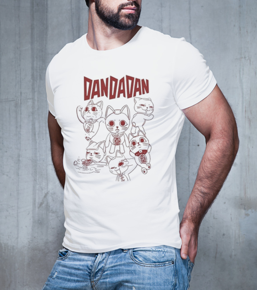 Dandadan Turbo Granny Characters Illustration T-Shirt