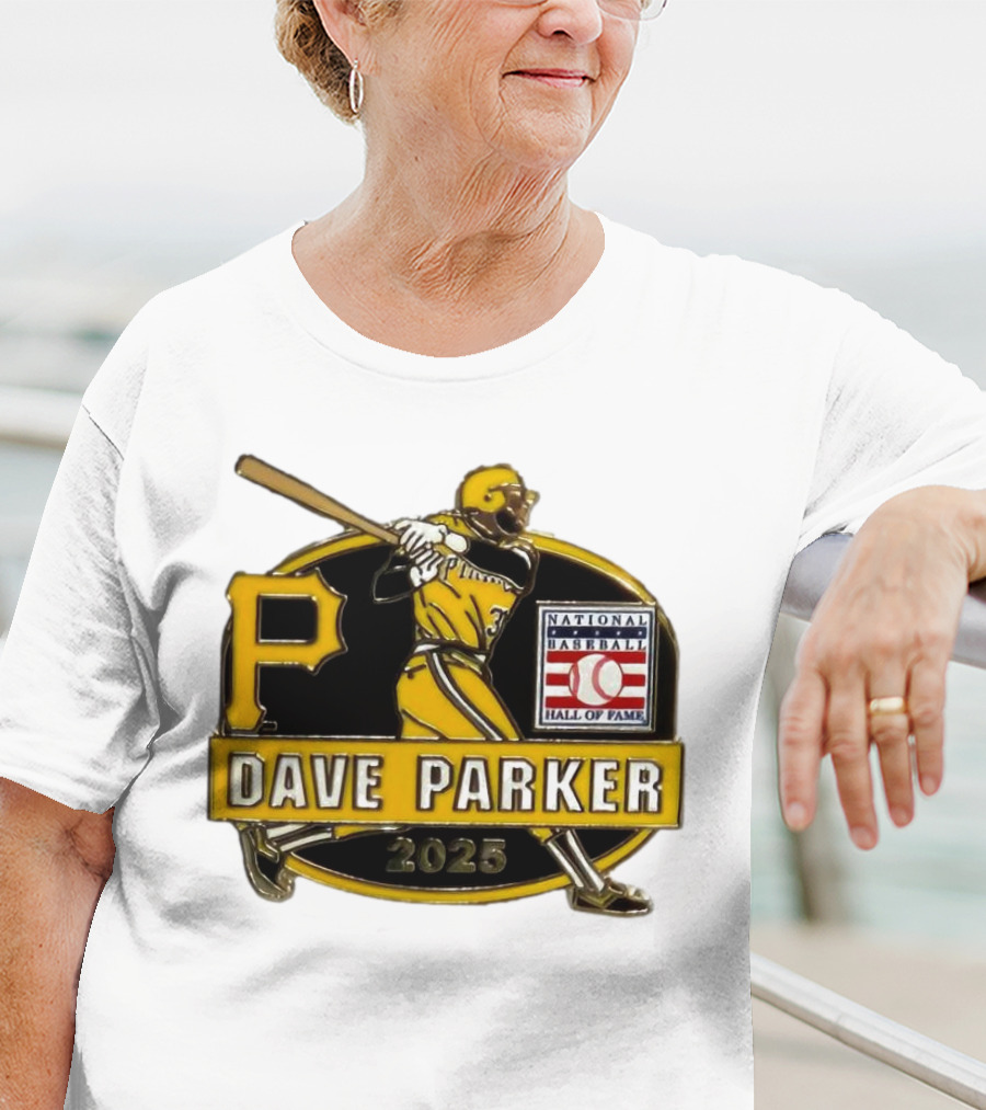 Dave Parker Pittsburgh Pirates National Baseball Hall Of Fame 2025 T-Shirt