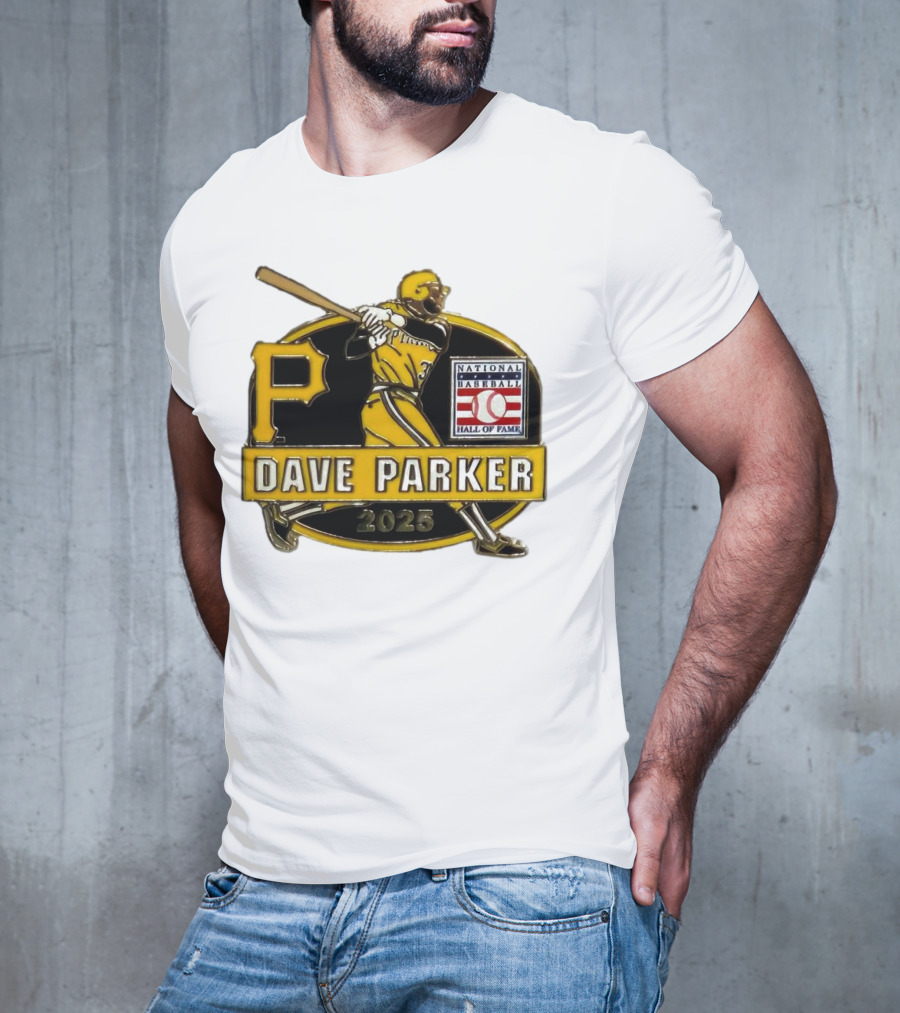 Dave Parker Pittsburgh Pirates National Baseball Hall Of Fame 2025 T-Shirt