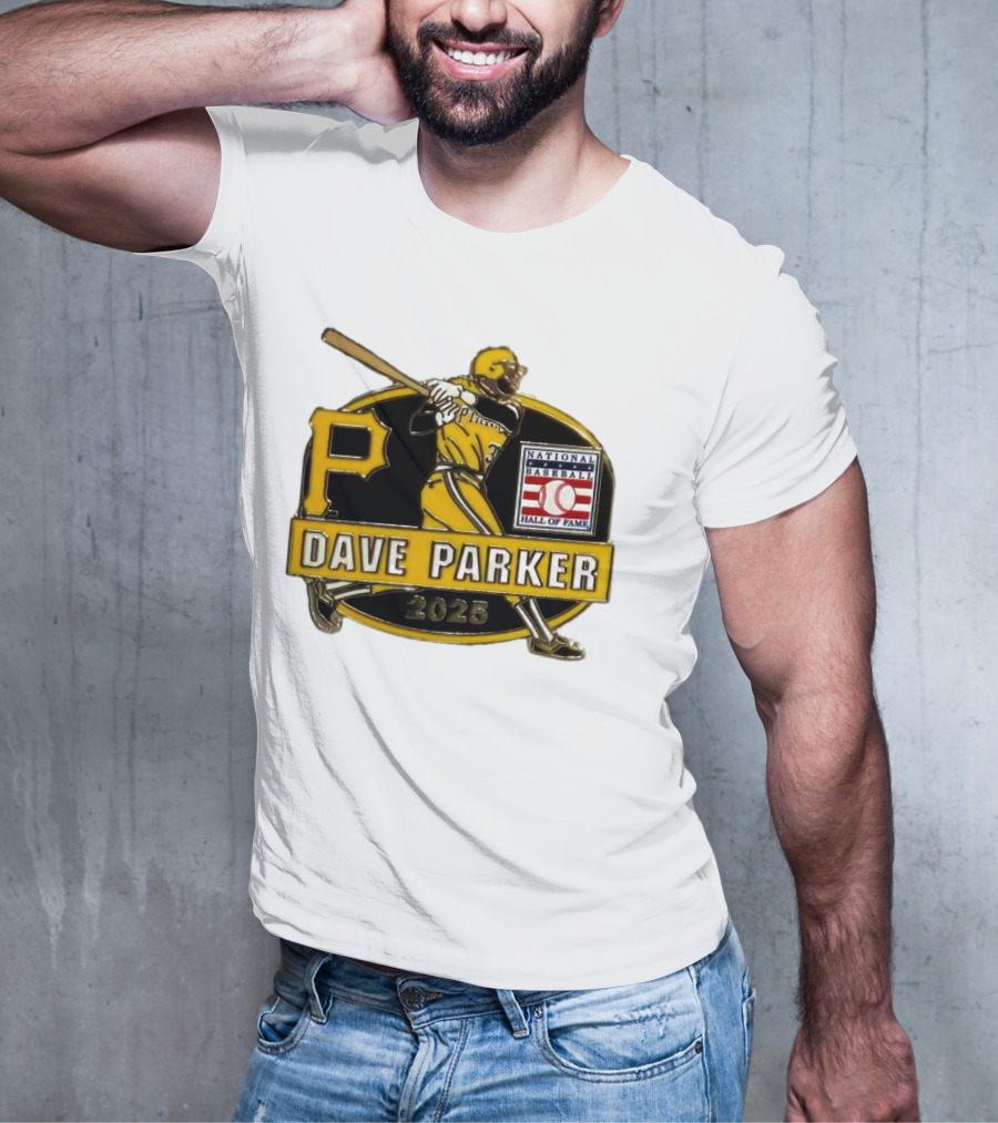 Dave Parker Pittsburgh Pirates National Baseball Hall Of Fame 2025 T-Shirt