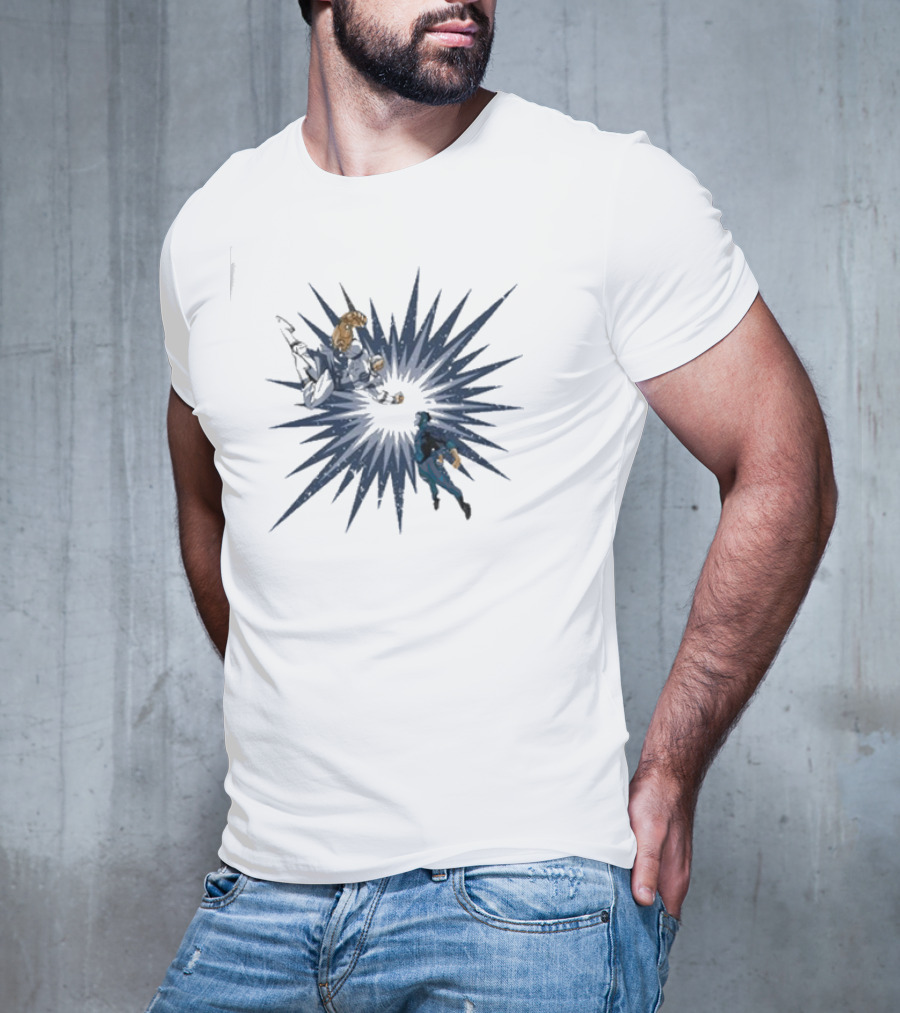 Conquest Invincible S3 Ep 8 Superhero Battle Burst T-Shirt