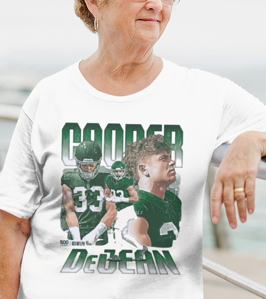 Cooper DeJean NFLPA 33 Vintage Style T-Shirt