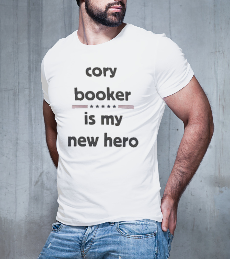 Cory Booker Is My New Hero 2025 Stars T-Shirt