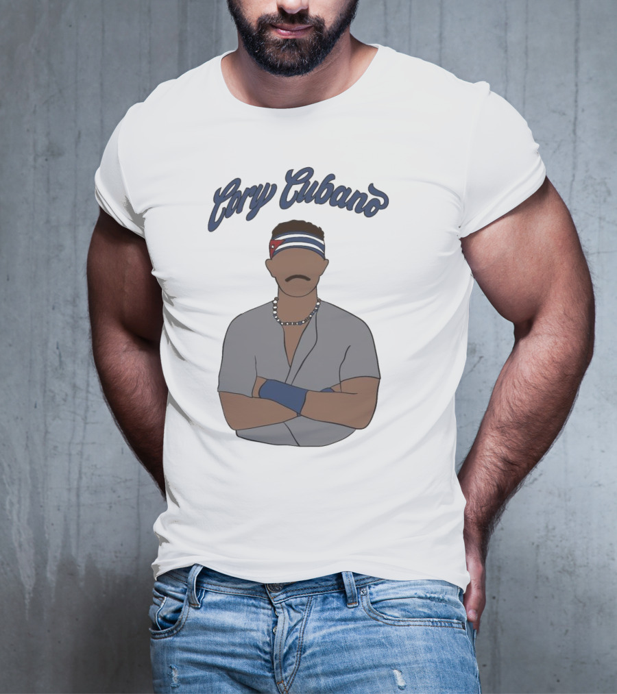 Cory Cubano Stylized Illustration With Headband And Necklace T-Shirt