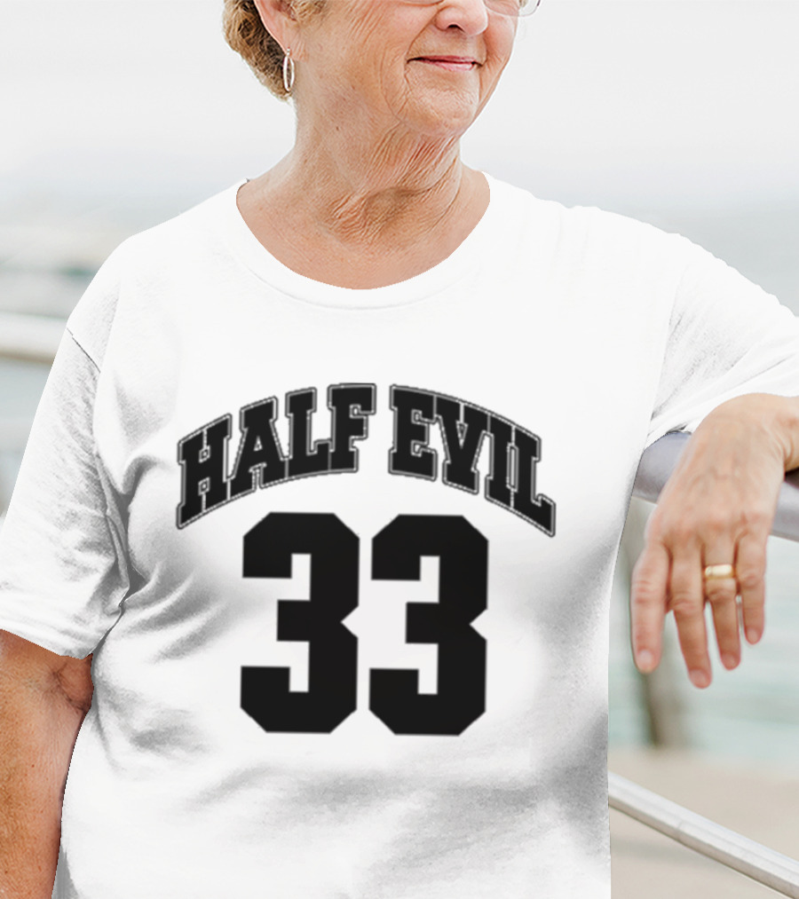 Cream Evil33 Fedora Skull Smoking Pipe T-Shirt
