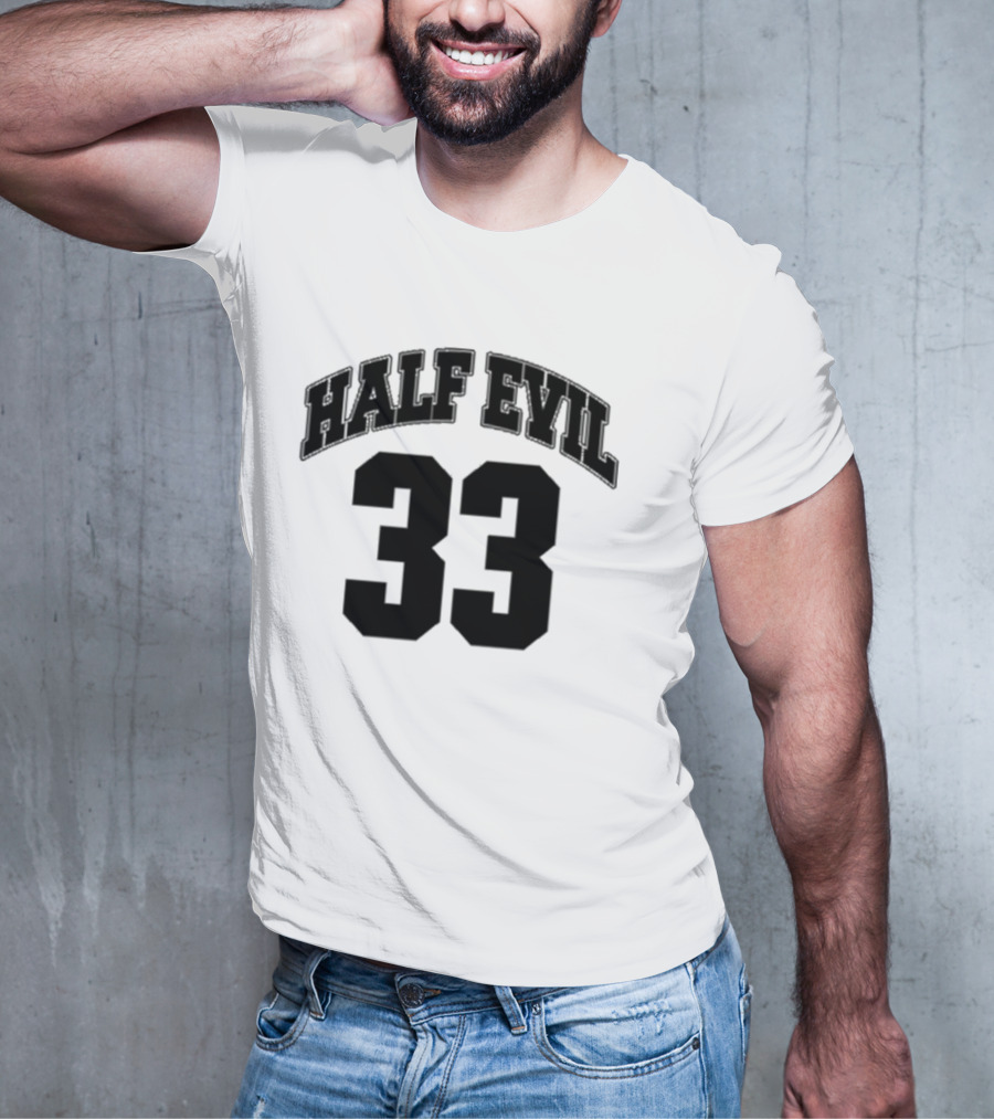 Cream Evil33 Fedora Skull Smoking Pipe T-Shirt