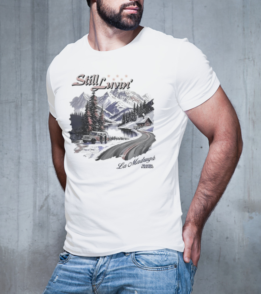 Delaossa Still Luvin Blanca Mountain Road Scene T-Shirt