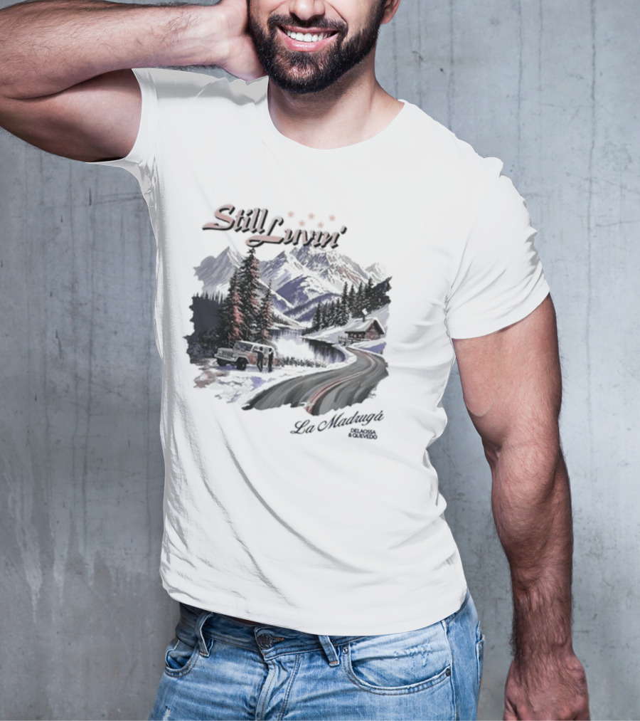 Delaossa Still Luvin Blanca Mountain Road Scene T-Shirt
