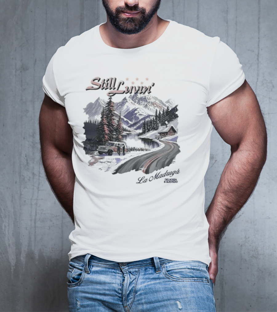 Delaossa Still Luvin Blanca Mountain Road Scene T-Shirt