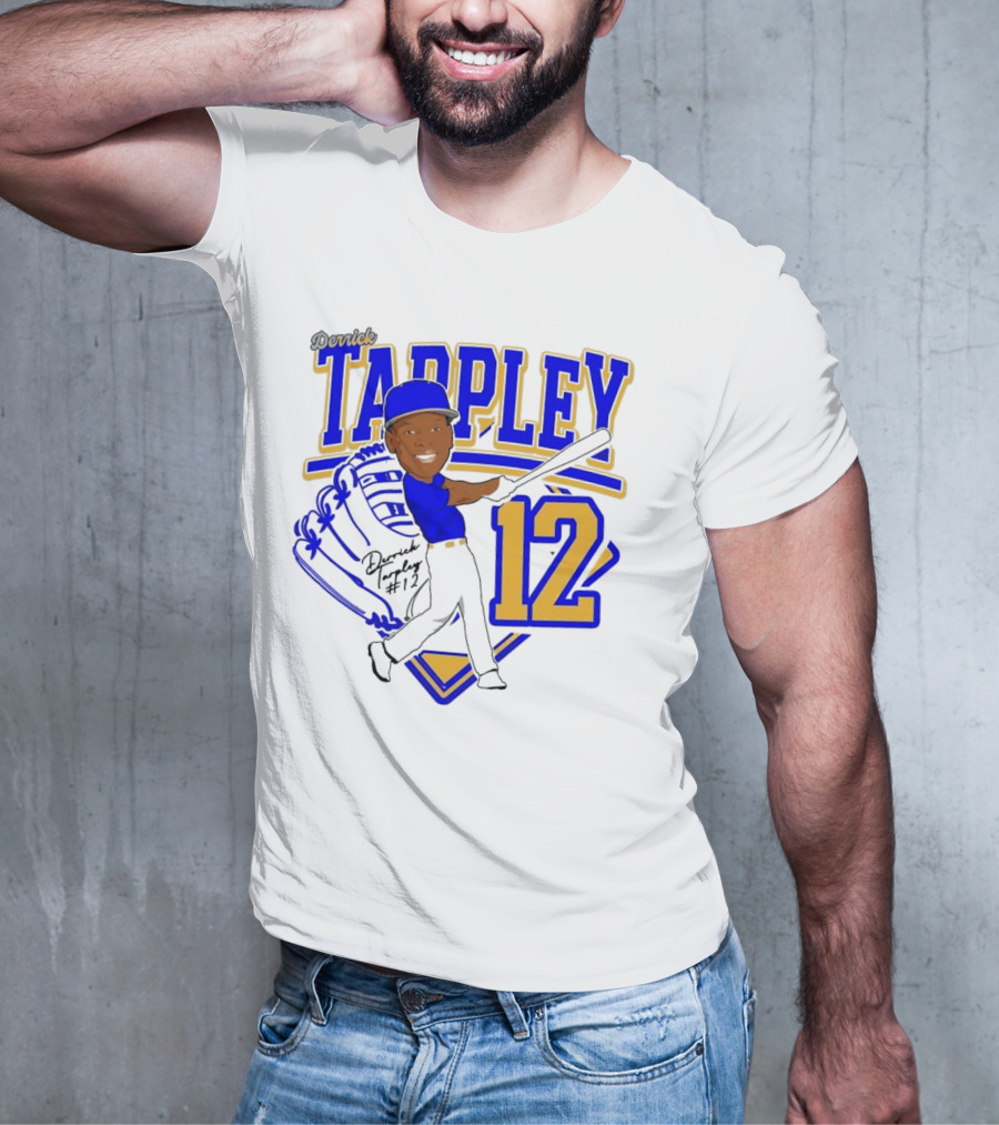 Derrick Tarpley 12 Baseball Player Art 2025 T-Shirt