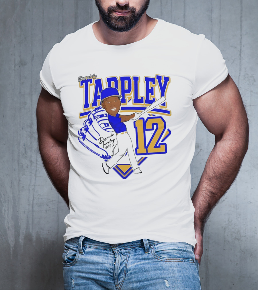 Derrick Tarpley 12 Baseball Player Art 2025 T-Shirt