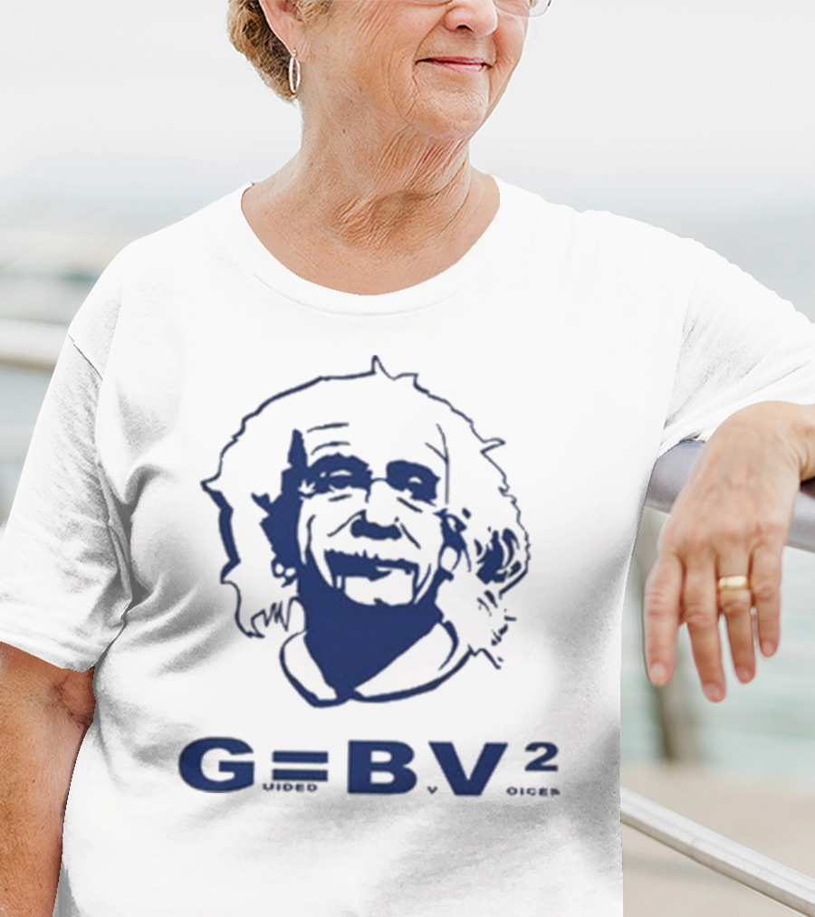 Dogmeat’s Town Bee Thousand G Equals Bee V Squared Einstein Sketch T-Shirt