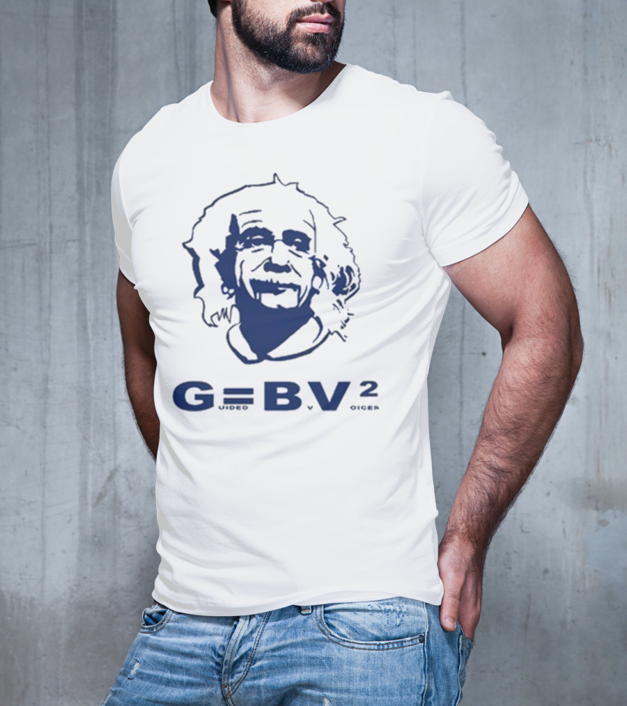 Dogmeat’s Town Bee Thousand G Equals Bee V Squared Einstein Sketch T-Shirt