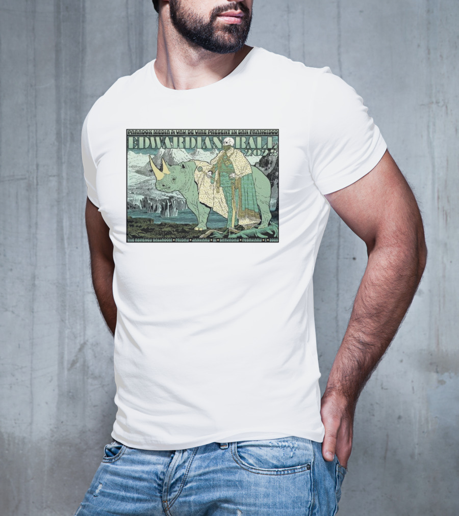 Paradox Media Vau De Vire Edwardian Ball 2025 San Francisco Regency Ballroom Jan 31 Feb 1 T-Shirt