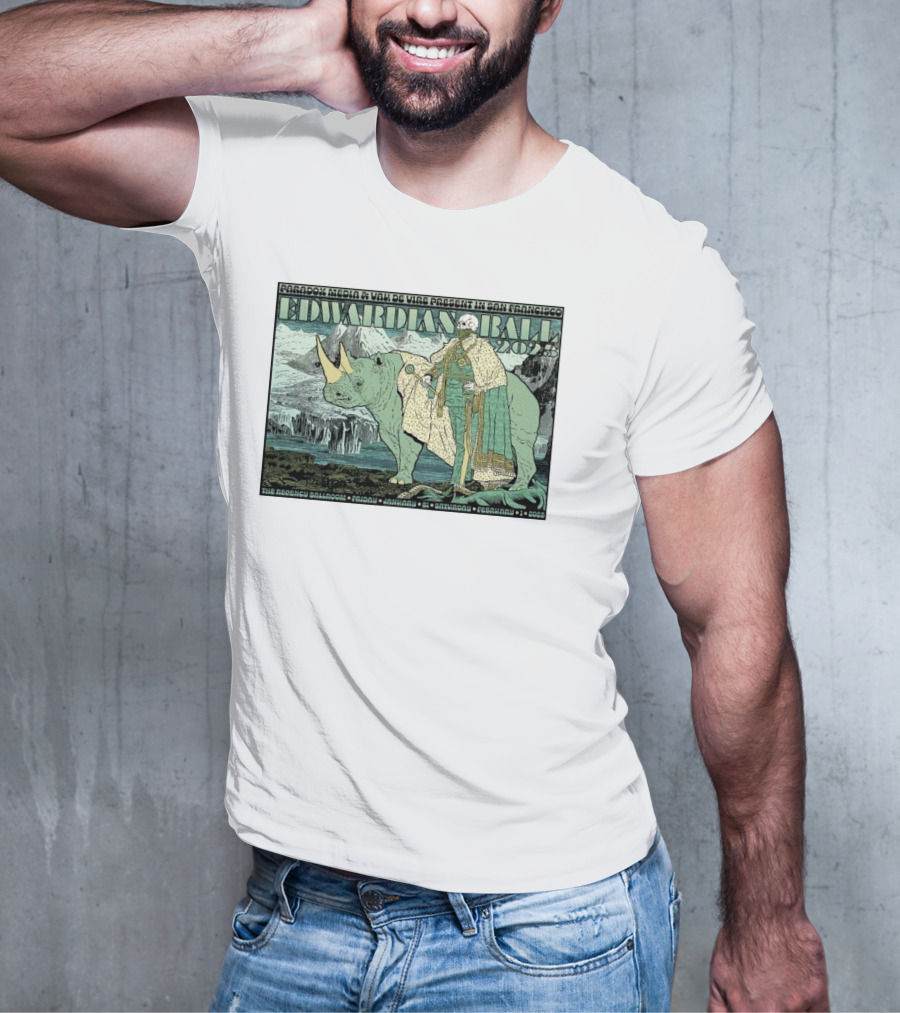 Paradox Media Vau De Vire Edwardian Ball 2025 San Francisco Regency Ballroom Jan 31 Feb 1 T-Shirt