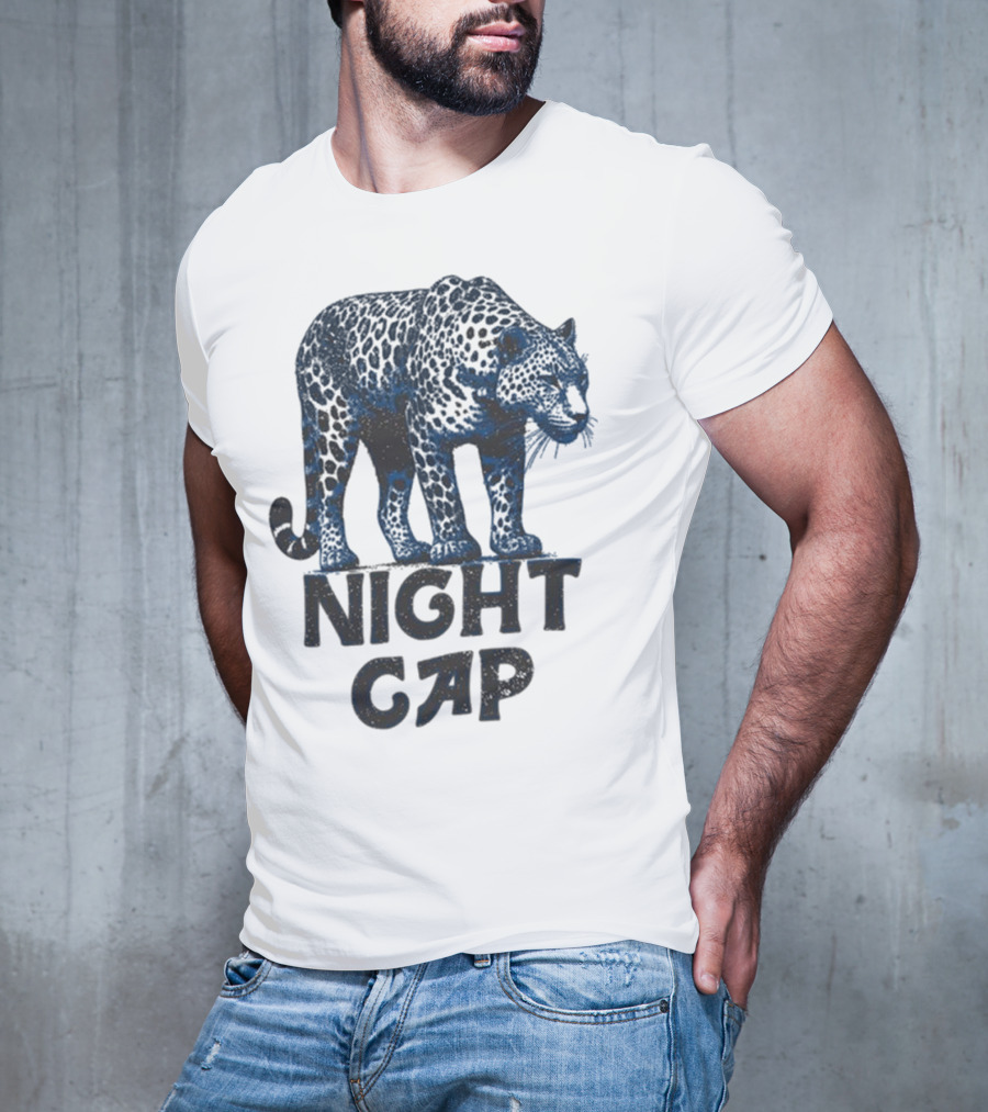 Night Cap Eighty Four Vintage Cat T-Shirt