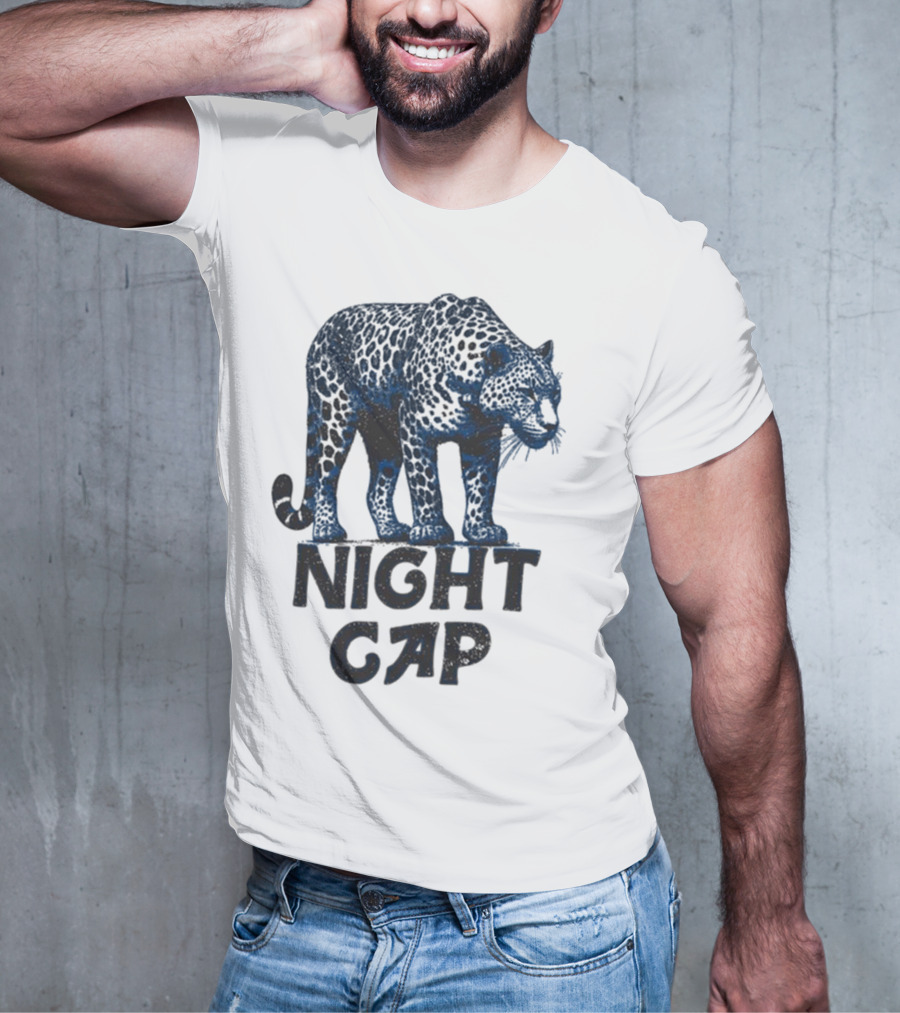 Night Cap Eighty Four Vintage Cat T-Shirt