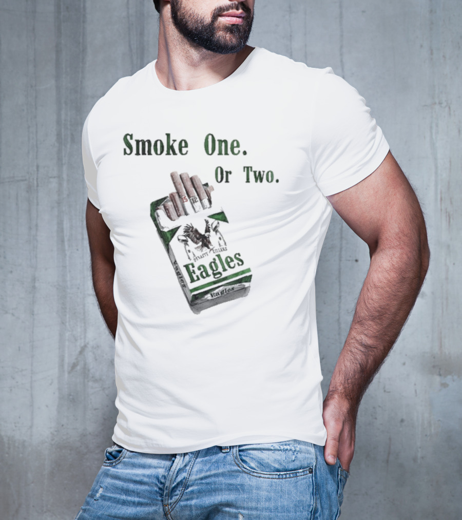 Eagles Smoke One Or Two Pack Hand T-Shirt