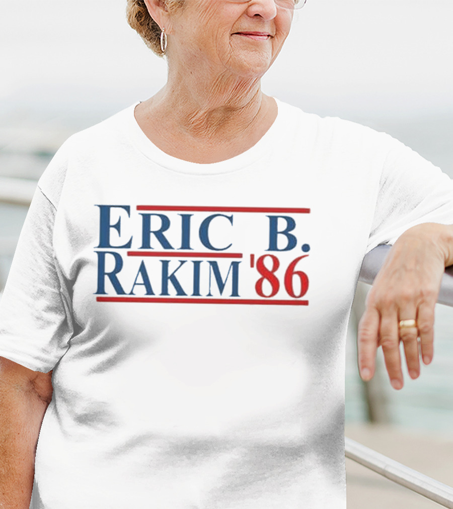 Eric B Rakim 86 Retro Hip Hop Legacy T-Shirt