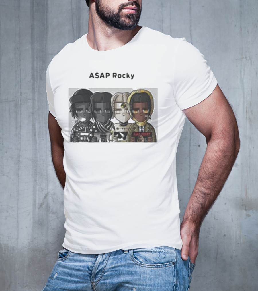 A$AP Mob Evolution A$AP Rocky Style Transformation T-Shirt