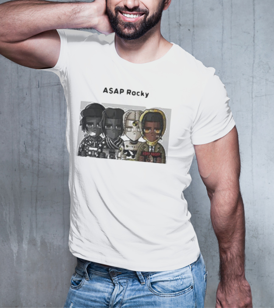 A$AP Mob Evolution A$AP Rocky Style Transformation T-Shirt