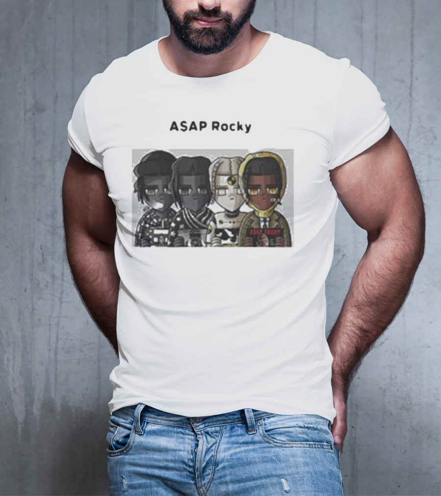 A$AP Mob Evolution A$AP Rocky Style Transformation T-Shirt