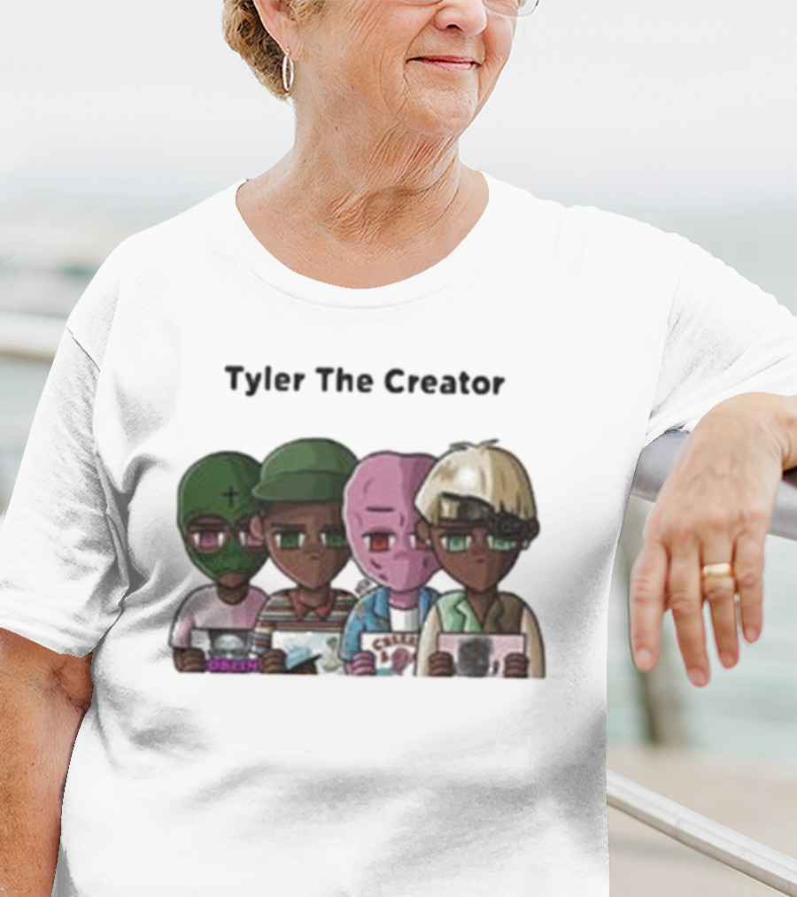 Evolution Tyler The Creator Flower Boy Goblin Wolf Cherry Bomb T-Shirt
