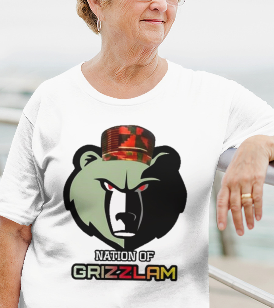 Feralrollypolly Grizzlam Bear Kufi Hat T-Shirt