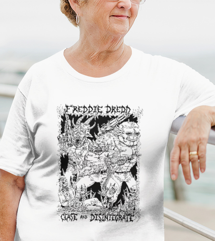 Freddie Dredd Cease & Disintegrate T-Shirt