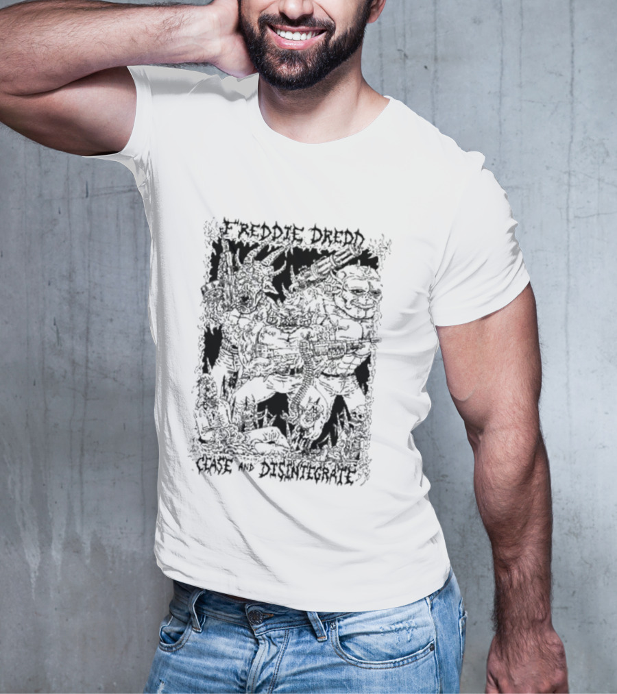 Freddie Dredd Cease & Disintegrate T-Shirt