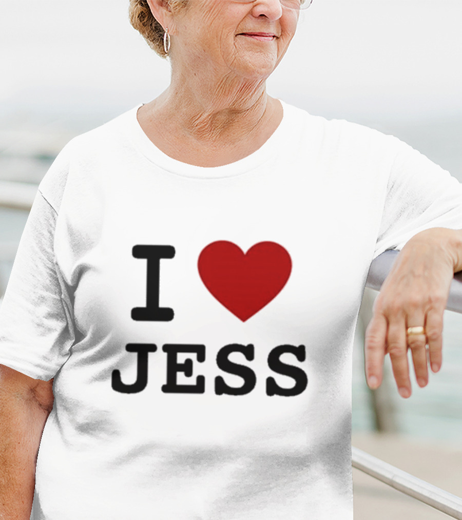 ``` 2025 Fujimotosan I Love Jess Heart ``` T-Shirt