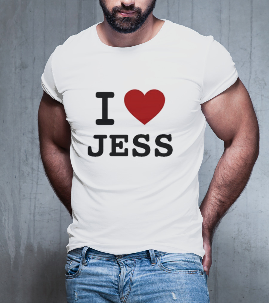 ``` 2025 Fujimotosan I Love Jess Heart ``` T-Shirt