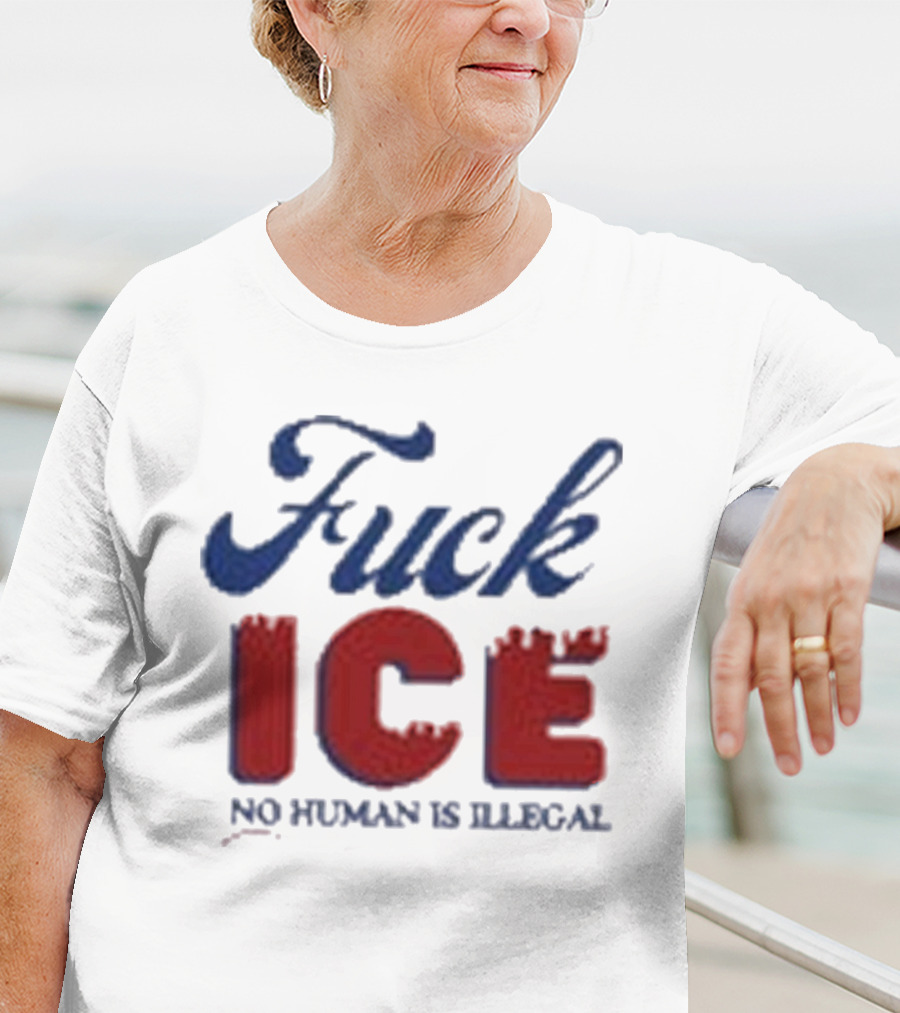 Funny Mexico Fuck ICE No Humans Is Illegal T-Shirt