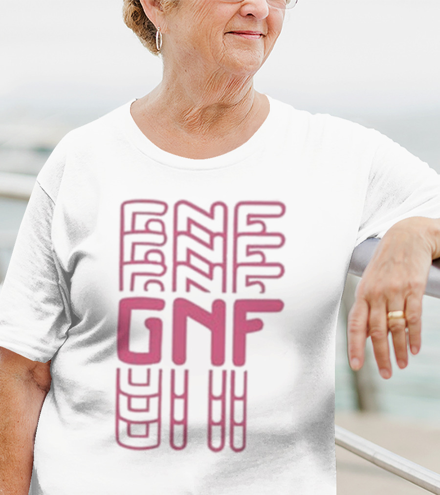 George Not Found GNF Pink Split T-Shirt
