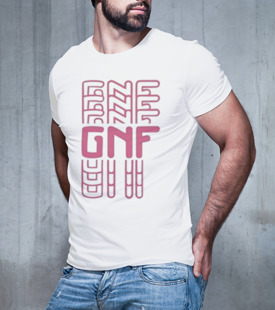 George Not Found GNF Pink Split T-Shirt