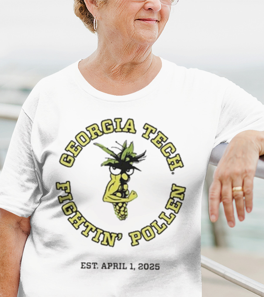 Georgia Tech Fightin Pollen XS AP 1 2025 T-Shirt