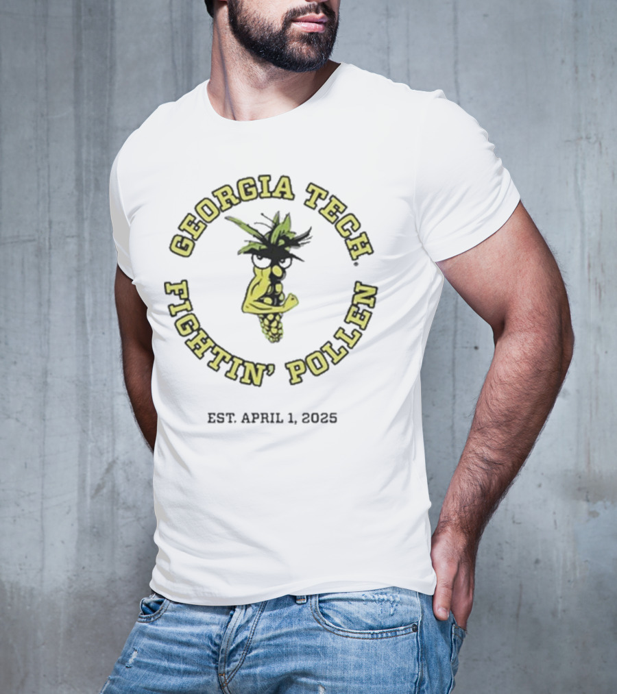 Georgia Tech Fightin Pollen XS AP 1 2025 T-Shirt