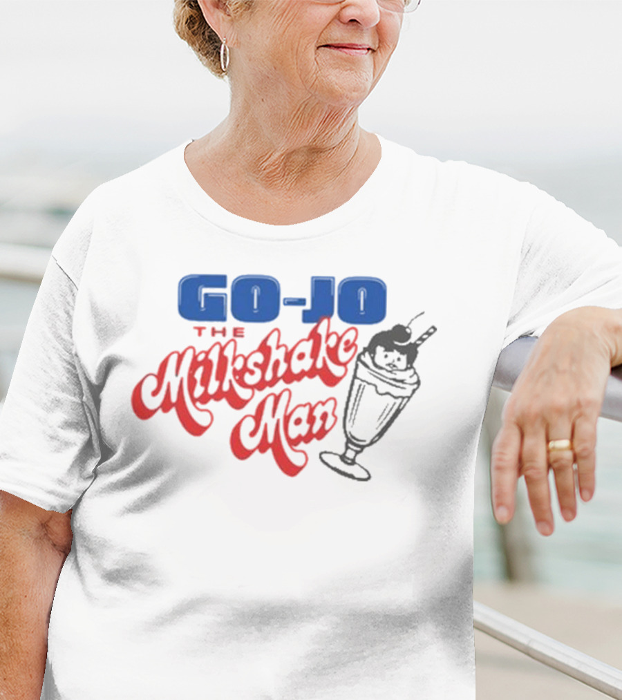 Go Jo The Milkshake Man Retro Style Beverage Lover T-Shirt